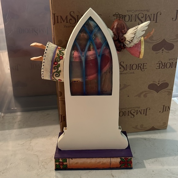 Jim Shore Rejoice in Today Joyful Psalm Angel Figurine - Picture 4 of 6